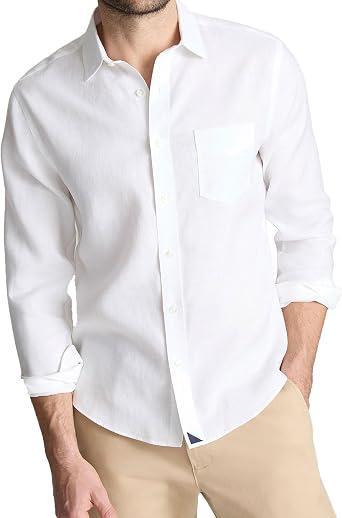 Brand: UNTUCKit UNTUCKit Long Sleeve Wrinkle Resistant Linen Shirt for Men