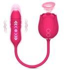 Rose Shape Sucking Vibrator Clitoral G-spot Suction Sex Toy 10 Speed WaterProof